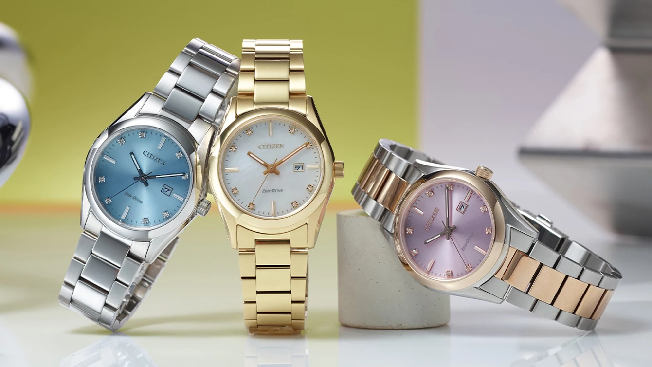 Sport Luxury Blue Dial Stainless Steel Bracelet EW2700 54L CITIZEN